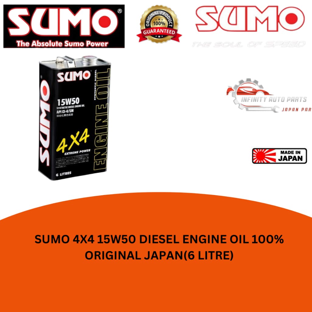 SUMO 4X4 15W50 Diesel Engine Oil